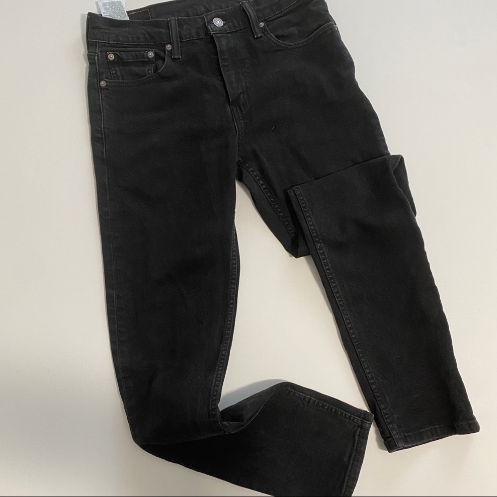 Mens Levi’s 502 black jeans